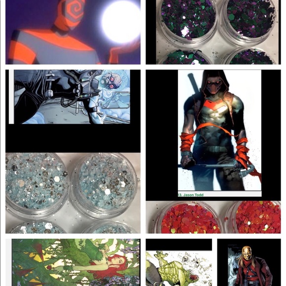 DC INSPIRED GLITTER COLLECTION - Picture 1 of 3